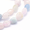 Natural Morganite Beads Strands X-G-K230-16-3