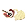 Halloween Alloy Enamel Pendants STAS-I354-01G-L-2