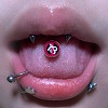 Stainless Steel Tongue Rings WG8D8C3-03-1