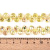 Transparent Glass Beads Strands GLAA-T006-14D-4