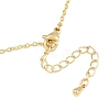 Brass Chunky Initial Pendant Necklaces WG97A63-02-2