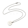 Non-Tarnish Constellation Pendant Necklaces LS-NJEW-S422-04P-05-3