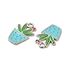 Alloy Enamel Pendants ENAM-G211-01P-4