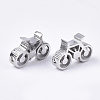 Non-Tarnish 304 Stainless Steel Beads LS-X-STAS-S079-130P-2