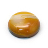 Dyed Natural Striped Agate/Banded Agate Cabochons G-R348-20mm-04-2