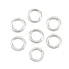 Brass Closed Jump Rings KK-D257-01P-10-1