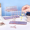 2 Sets Acrylic Earring Display Stands EDIS-PH0001-91-WH-3