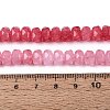 Imitation Jade Crackle Glass Beads Strands X-GLAA-N068-01A-A12-5