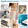 50PCS Brass Beads KK-PH0005-48-6