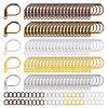 SUPERFINDINGS 200Pcs 5 Color Brass Leverback Earring Findings DIY-FH0006-31-1