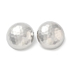 304 Stainless Steel Half Round Stud Earrings for Women EJEW-M089-10P-4