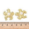 Brass Micro Pave Cubic Zirconia Pendants KK-L243-19G-3