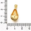 Rack Plating Brass Micro Pave Cubic Zirconia Pendants KK-L226-102G-T-3