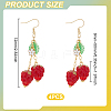2Pair 304 Stainless Steel Dangle Earring EJEW-UN00071-3