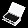 Words Printed Paper Jewelry Display Magnetic Cases CON-K015-04A-3