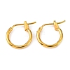 Brass Hoop Earrings X-EC107-1NFG-1