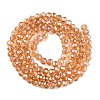 Electroplate Glass Beads Strands LS-EGLA-A044-T4mm-B23-3