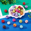 30Pcs Sport Theme Resin Rhinestone Beads RESI-TA0003-96C-6