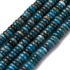 Natural Apatite Heishi Beads Strands G-NH0066-A01-2x6mm-2