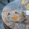304 Stainless Steel Cuff Bangles WG08202-01-2