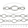 304 Stainless Steel Oval Link Chains CHS-P024-02P-2