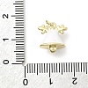 Brass Micro Pave Cubic Zirconia Pendants KK-A278-10G-02-3