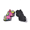 Opaque Resin Cabochons LS-RESI-C027-04D-1