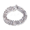 Electroplate Transparent Glass Beads Strands X-EGLA-P052-02A-PL04-2