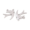 304 Stainless Steel Charms STAS-E521-07P-06-1