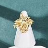 Ocean Brass Cuff Open Rings LS-RJEW-Z129-01G-02-1