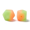 Two Tone Luminous Silicone Beads SIL-I002-02B-3