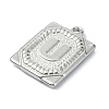 Anti-Tarnish 304 Stainless Steel Pendants STAS-U033-01P-U-2