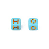 Plating Acrylic Beads X-MACR-N012-23-3