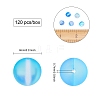 Synthetic Moonstone Beads Strands G-FH0001-14-2