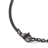 304 Stainless Steel Cable Chain Twisted Chain Necklaces for Women Men NJEW-JN05818-5