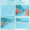 110Pcs 11 Colors Alloy Tri-Glide Adjuster Buckles FIND-GL0001-98-4