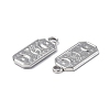 Non-Tarnish 304 Stainless Steel Pendants STAS-C066-23P-3