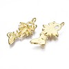 Brass Pendant Settings KK-S349-298-NF-2