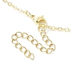 Bowknot Alloy Shell Pearl Pendants Necklaces NJEW-TA00152-5