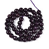 Dyed Natural White Jade Beads Strands G-T139-8mm-60-02-2