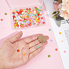 360Pcs 12 Colors Opaque Resin Cabochons RESI-PH0002-68-3