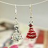 Fashion Earrings for Christmas EJEW-JE00368-01-2