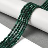 Natural Malachite Beads Strands G-B090-A06-03-2