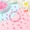 5 Colors Transparent Acrylic Beads MACR-PA0001-03B-02-5