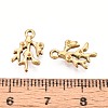 304 Stainless Steel Pendant Rhinestone Settings STAS-T067-44G-3