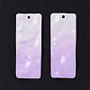 Gradient Spray Painted Alloy Pendants LS-FIND-E026-04-3