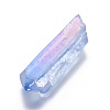 Electroplate Natural Quartz Crystal Beads KK-F757-G06-3