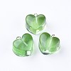 Resin Pendants LS-RESI-WH0008-12B-2