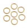 Ion Plating(IP) 304 Stainless Steel Closed Jump Rings STAS-G393-06G-16-1