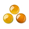 Natural Yellow Agate Cabochons G-E492-I-01-1